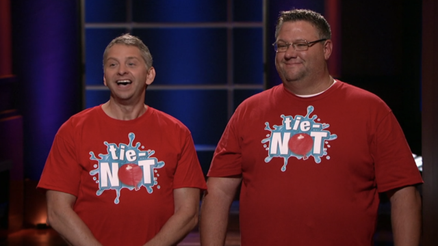 tie on shark tank